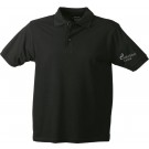 Classic Polo mit Schrift Milchhüsli auf Arm links